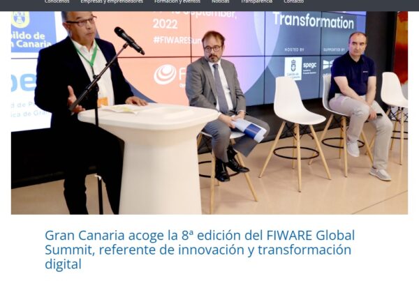 Gran Canaria acoge la 8ª edición del FIWARE Global Summit